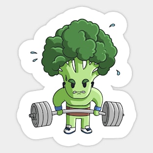 Eat Your Broccoli Sticker